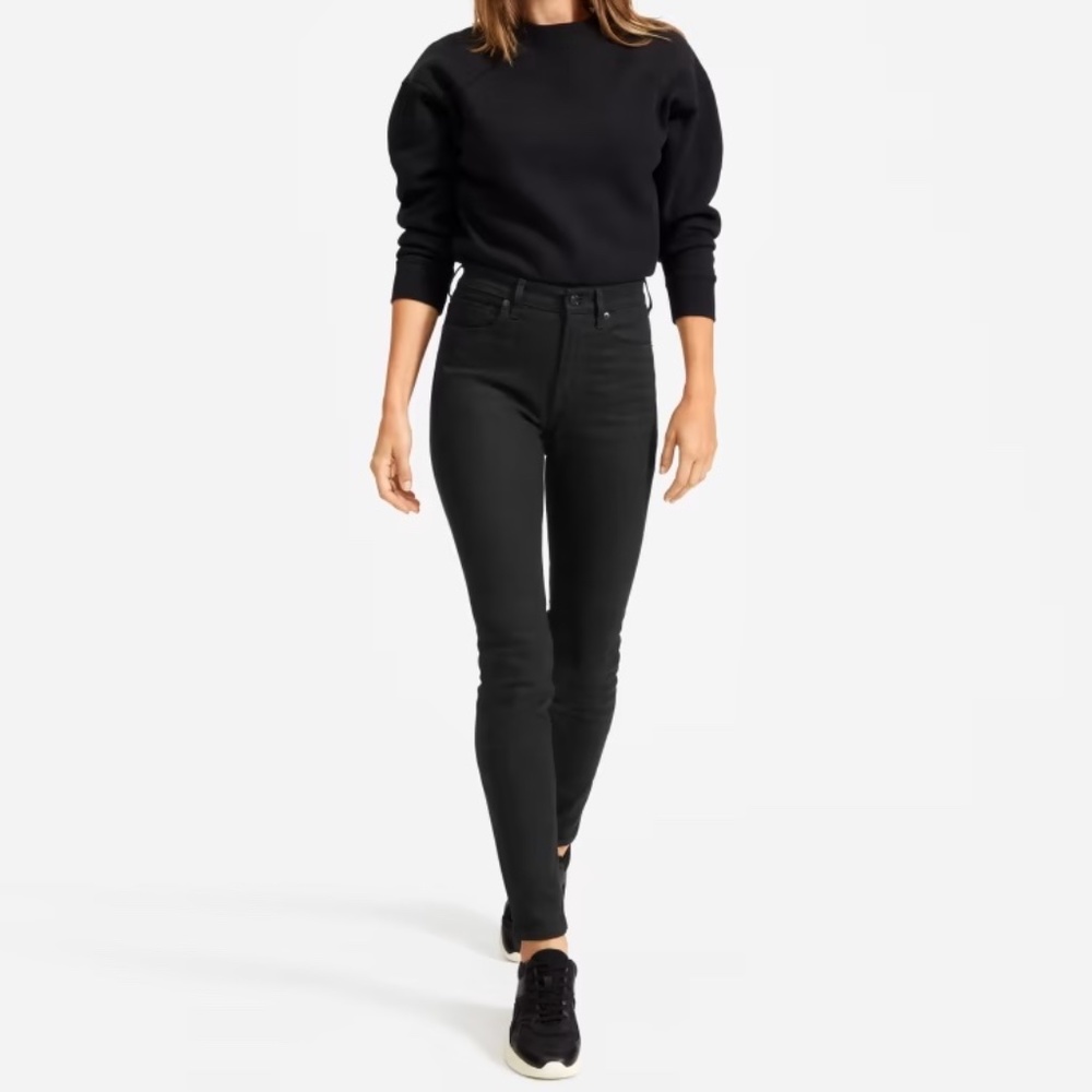 Everlane Black The High-Rise Skinny Jean
